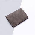 thumbnail image 1 of New Style Mini Thin Men Wallet Card Holder Purse Coin Pouch Card Holder Short Vertical PU Leather Wallet Change Money Pouch Coffee, 1 of 6