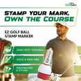 thumbnail image 4 of EZBallStamp Golf Ball Stamp - Blue Spade, 4 of 4