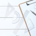 thumbnail image 6 of WHAMVOX Professional Triangular Ruler and Protractor Set with Scale, Precision Drafting and Drawing Tools for Accurate Measurements, 6 of 6