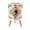 Color 3, variant on Small Trash Can with Lid Black Bear Two Cubs Forest Realistic Wildlife 1.8 Gallon Dog Proof Trash Can Round Garbage Can Waste Bin Wastebasket for Bathroom Bedroom Living Room