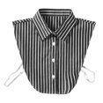 thumbnail image 1 of Stripe Pattern Collar Stylish Layering Comfortable Collar Versatiles Collar Suitable for Various Occasion, 1 of 4