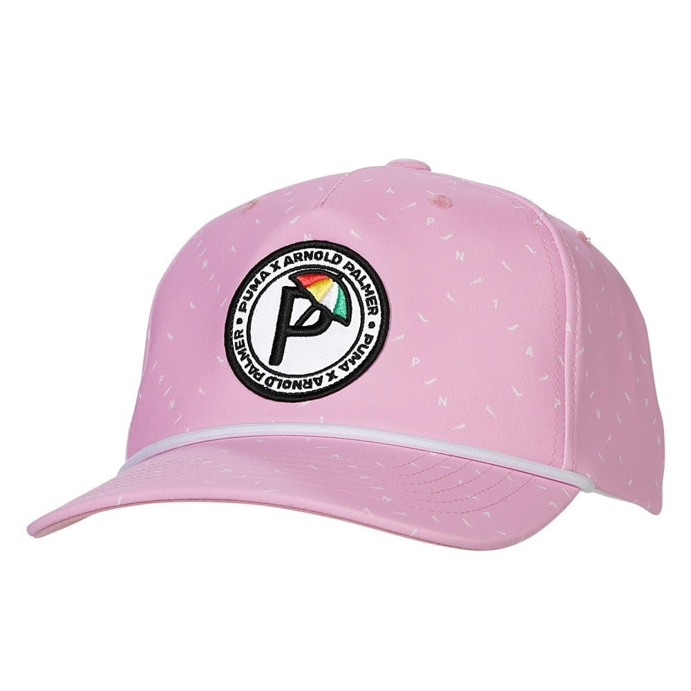 NEW Puma N1AP Rope 110 Arnold Palmer Pink Snapback Adjustable Golf Hat ...