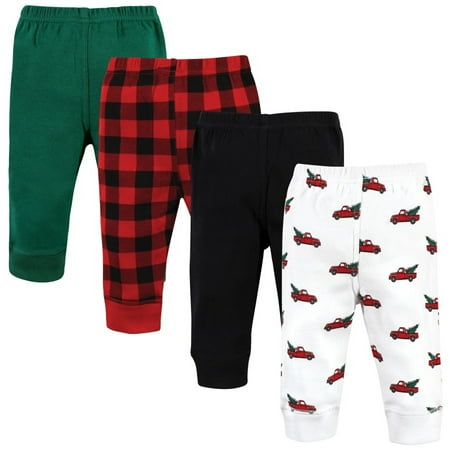 

Hudson Baby Unisex Baby Cotton Pants Christmas Tree Truck 18-24 Months