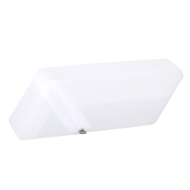 Estuche de silicona suave expandible para lápices, gran capacidad, organizador de papelería elástico para uso en la escuela, oficina y escritorio.