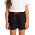 thumbnail image 3 of Afuyipoi ​Toddler Boys Girls Soft Cotton Shorts（1-8 Years）, Kids Summer Solid Color Breathable Casual Lounge Shorts Black Size 12, 3 of 8