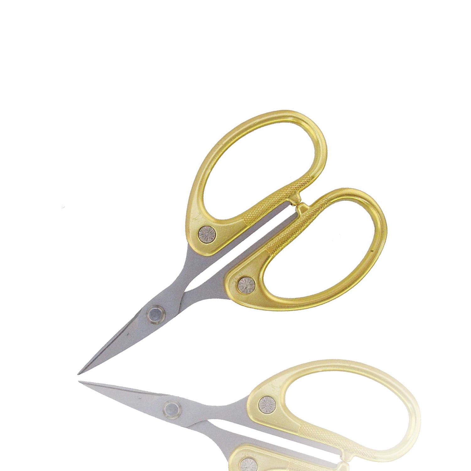 yellow handled scissors Super Sharp Scissors 4 Embroidery Scissors