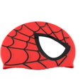 thumbnail image 1 of Unisex Waterproof Silicone Spider Pattern Swim Cap for Kids and Girls Water Sports, 1 of 5
