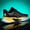 Black, variant on Men's & Women's All-Weather Low-Top Sneakers - Breathable Arch Running Shoes with Cushioned Sole & Traction Tread - Black/Grey/Yellow/Green Color Options - Lace-Up Sneakers for Gym, Hiking