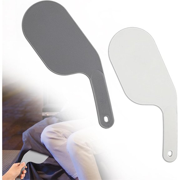 LZCKDPX 2 Pcs Extended Bed Sheet Tucker Tool, 11.8'' Bedsheet Change Helper Tucking Paddle, Mattress Lifter for Changing Sheets Durable Bed Maker Tool for Making Your Bed to Protect Your Nails&Back