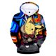 thumbnail image 1 of Sudadera con estampado digital 3D de dibujos animados de Pokémon Pikachu para niños, regalo de cumpleaños informal de moda, 1 of 1