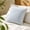 Blue, variant on HAJAGP Outdoor Cushion with Tassel Solid Color Washed Cotton Sofa Pillow Decorative Throw Pillow Insert Included (Blue)