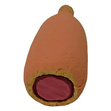 703 Latex - Schoochie Pet 703 Premium Stuffed Latex Fairtime Corn Toys, 6.5 in.
