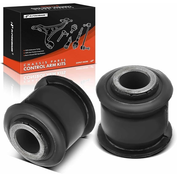 A-Premium 2 x Rear Rearward Control Arm Bushing Kit, Compatible with Chevrolet Impala 2000-2011, Monte Carlo 2000-2007 & Buick LaCrosse 2008-2009