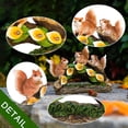 thumbnail image 4 of Estatua de ardilla Gloria impermeable luces LED Decoración jardín, 4 of 8