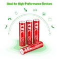 thumbnail image 7 of EBL Rechargeable AAA Batteries, 8 Pack with Smart Charger and USB Cable, 7 of 7
