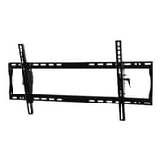 Angle View: Peerless PARAMOUNT Universal Tilt Wall Mount PT660 - Mounting kit (wall plate, tilt bracket) - for flat panel - cold-rolled steel - gloss black - screen size: 39"-90"