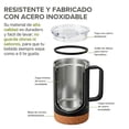 thumbnail image 4 of Termos para Café HIKEO de Acero Inoxidable con Tapa Antiderrames 2 Piezas, 4 of 7