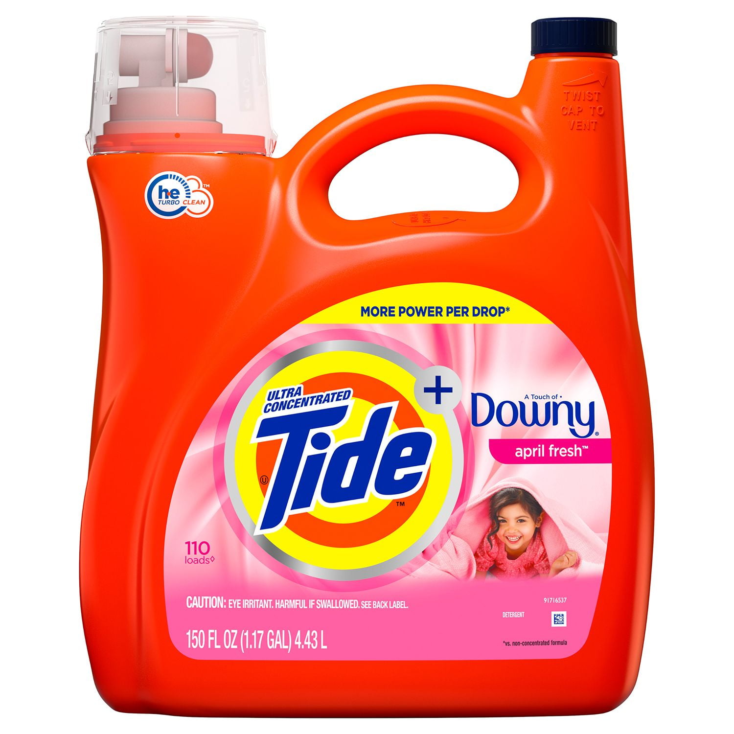 Tide 75 oz. Free and Gentle HE Liquid Laundry Detergent 