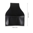 thumbnail image 2 of COMPUKAS Rectangular Chalk Bag 1Pack in Black for Snooker Practice with Dual Functionality, 2 of 8