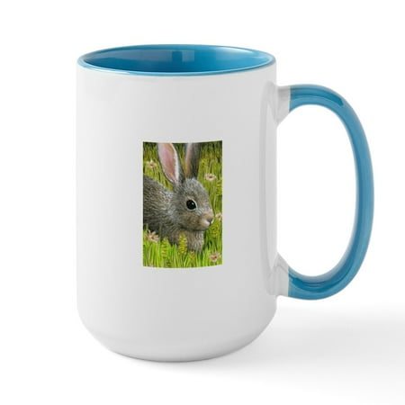 

CafePress - Hare 45 Rabbit Mugs - 15 oz Ceramic Large White Novelty Mug