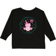 thumbnail image 3 of Inktastic 2nd Birthday Owl I'm Two Years Old Girls Girls Long Sleeve Toddler T-Shirt, 3 of 5