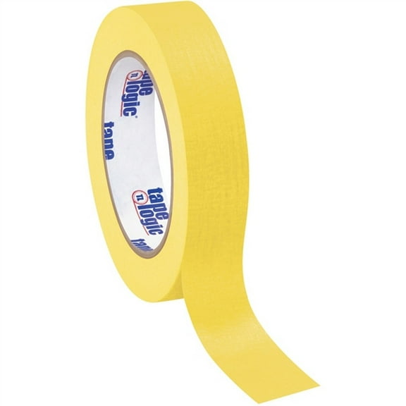 Tape Logic Masking Tape Yellow 1" x 60 Yard Roll (36 Roll/Case)