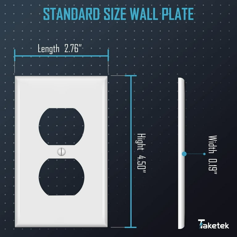 Outlet Cover Dimensions