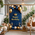 thumbnail image 3 of Birthday Celebration Backdrop Party Decoration Photo Booth Props Banner Holiday Event Decoration Portrait Backdrop Celebration Background Indoor Party, 3 of 4