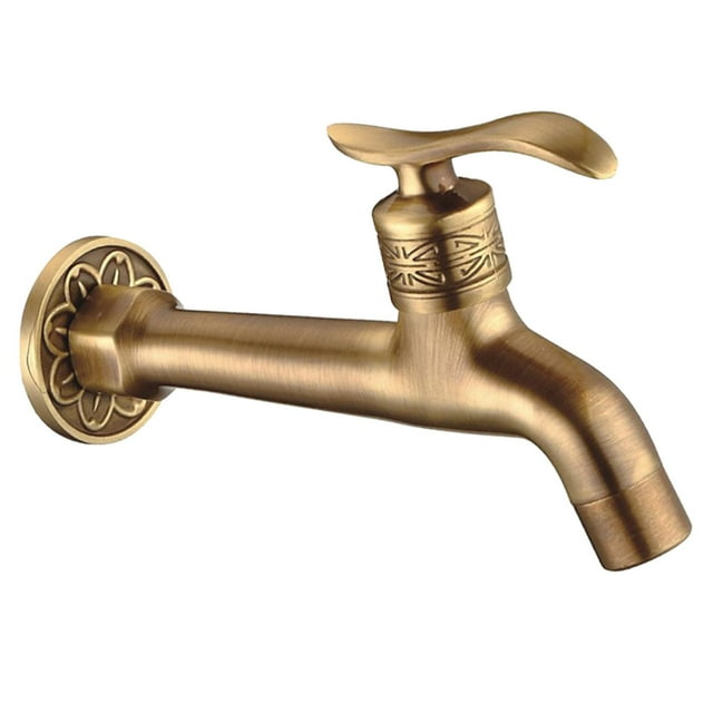 GUOOL European Wall Mounted Washing Machine Faucet Alloy Oxidation Resistance D