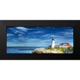 thumbnail image 2 of Blackstone, Jason 14x8 Black Modern Framed Museum Art Print Titled - Lighthouse 1, 2 of 5