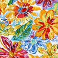 thumbnail image 6 of Autua Flower Pattern Round Tablecloth Stain-Resistant Washable 100% Polyester 54"-58, 6 of 8