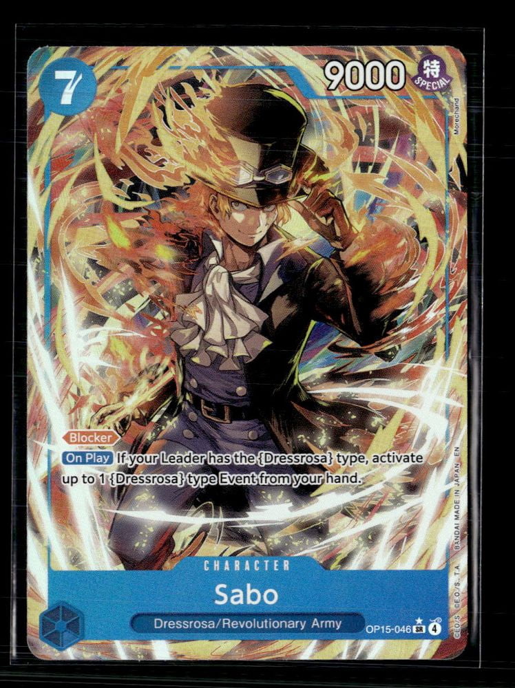 Sabo Super Rare Parallel #OP05-046
