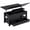 Black, variant on CONCETTA Lift Top Coffee Table, Convertible Coffee Table with Drawers and Hidden Storage for Living Room,Brown