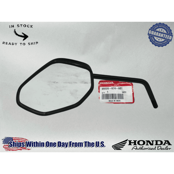 Honda Genuine OEM Authentic LT MIRROR 22-23 NAVI NVA110B 88220-K74-A01