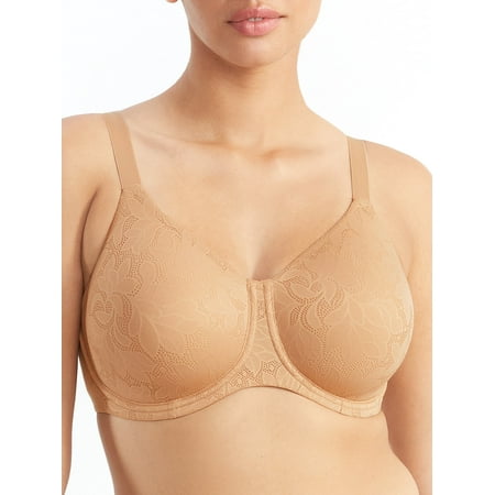 Dominique Women s Jacqueline Jacquard Minimizer Bra (32A-44G) #7018 - Mocha - 34G
