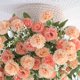 thumbnail image 5 of Bewildely Ramo de claveles artificiales, decoración de flores familiares, decoración de flores de simulación, ramo de flores falsas de seda para fiesta Flores artificiales café ligero PC 1 Bewildely HA6616-05B, 5 of 6