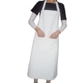 thumbnail image 3 of 2pcs White Cooking Apron Long Style Apron White Sleeveless Apron Waterproof Cooking Apron, 3 of 8