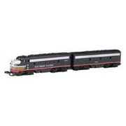 Southern Pacific Black Widow 57 Diesel A And B Unit N Scale Train Engine