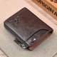 thumbnail image 2 of Kangaroo Credit Card Holder Case RFID Blocking Vintage Business Anti-Theft Clutch Short Mens Leather Wallet Large Capacity, 2 of 5