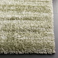thumbnail image 3 of SAFAVIEH Tahoe Trudi Abstract Shag Area Rug, Sage/Ivory, 8' x 8' Square, 3 of 11