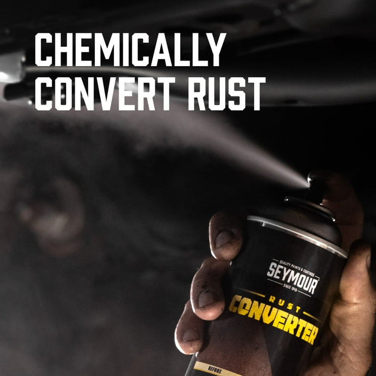 SEYMOUR 16 045 Rust Converter And Primer 16 Fl oz Aerosol Can Black seymour-16-045-rust-converter-and-primer-16-fl-oz-aerosol-can-black
