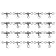thumbnail image 1 of Giratorios giratorios, 20 piezas, duraderos, flexibles, tres giros triples, giros giratorios de tres vías, claridad notable, 1 of 8