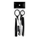 thumbnail image 3 of 3pcs Eyebrow Trimmer Set For Women Men, Including Foldable Stainless Steel Eyebrow Razor, Slant Tweezers, Eyebrow Scissors With Comb(Detachable), Eyebrow Grooming Kit, 3 of 4