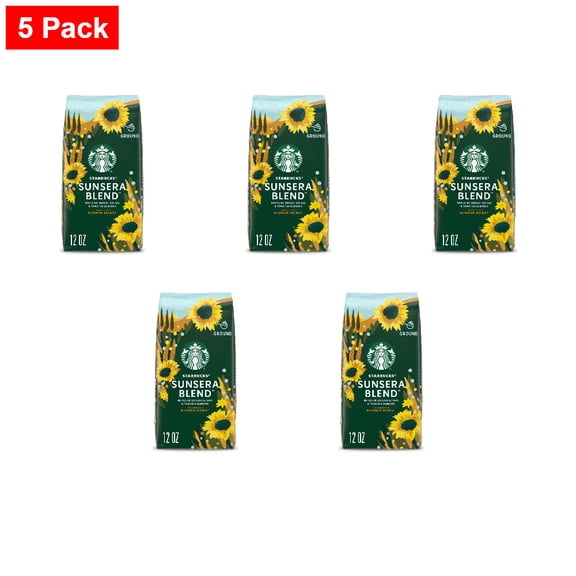 Starbucks Sunsera Blend Starbucks Blonde Roast Ground Coffee 12 oz - 5 Pack