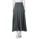 thumbnail image 3 of Falda Maxi Casual Ligera de Cintura Alta Estilo Flare S Oscuro Gris, 3 of 6