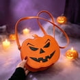 thumbnail image 6 of LILIYA Womens Halloween Pumpkin Crossbody Bags Cute Funny Candy Purse Novelty 3D Shoulder Bag Halloween Holiday Tote Handbag with Chain, 6 of 7