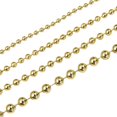 thumbnail image 3 of Guirnalda decorativa de perlas YoungJewl con ribete de cinta, 10 m, color dorado, 3 of 7