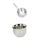 thumbnail image 1 of Cocina de 100 ml Baoblaze Utensilios de Cocina Cacerola grande de acero inoxidable, 1 of 8