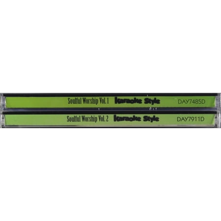 Soulful Worship Karaoke Volumes 1 & 2 CD Set