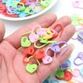 thumbnail image 3 of 1000pcs/pack Mixed Color Plastic Stitch Markers Small Clip Locking Crochet Latch Knitting Tools Needle Clip Hook Sewing Tool, 3 of 6
